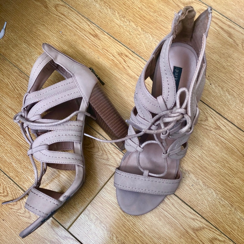 Strapped Heeled Sandals - Parker & Sky